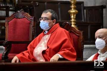 Eucaristía presidida por el obispo José Mazuelos y concierto de la Banda Municipal de Música por la festividad del Santo Cristo de Telde/Francisco Javier Santana.